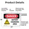 Signmission Battery Charging Area, Plastic, 18 in x 24 in OS-2PACK-DS-P-1824-L-1039 - alternate 6